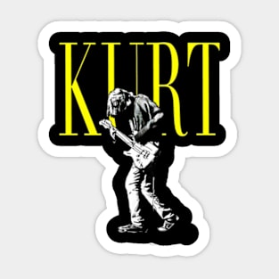 Kurt cob Sticker